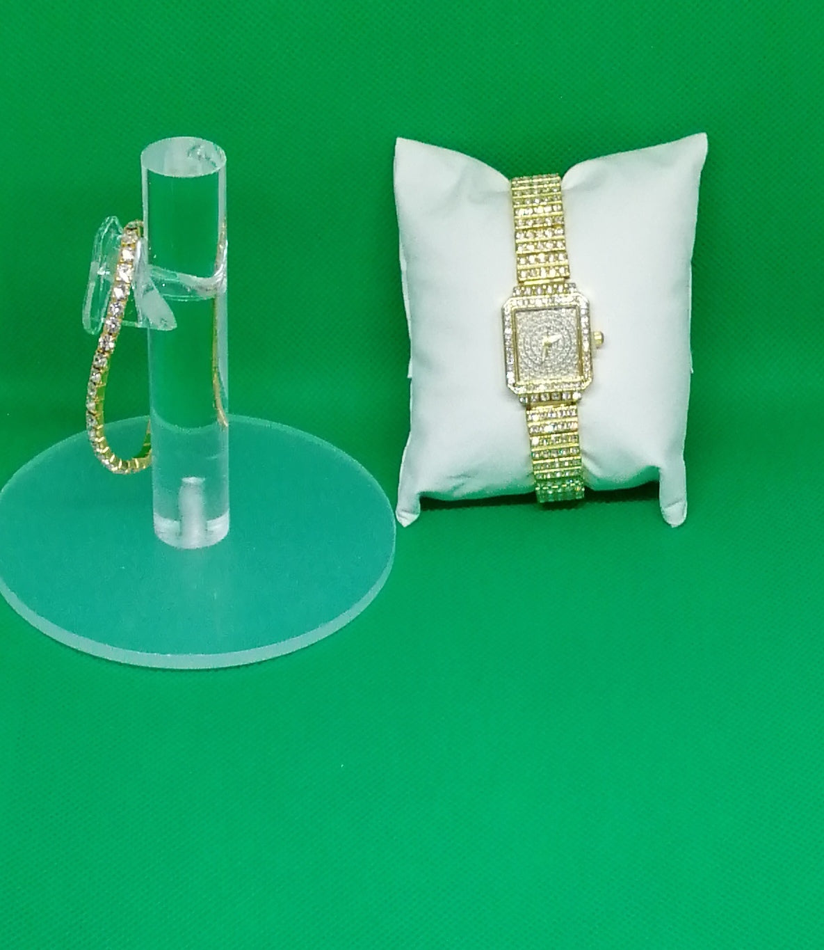 Montre Et Bracelet Diamant De Luxe