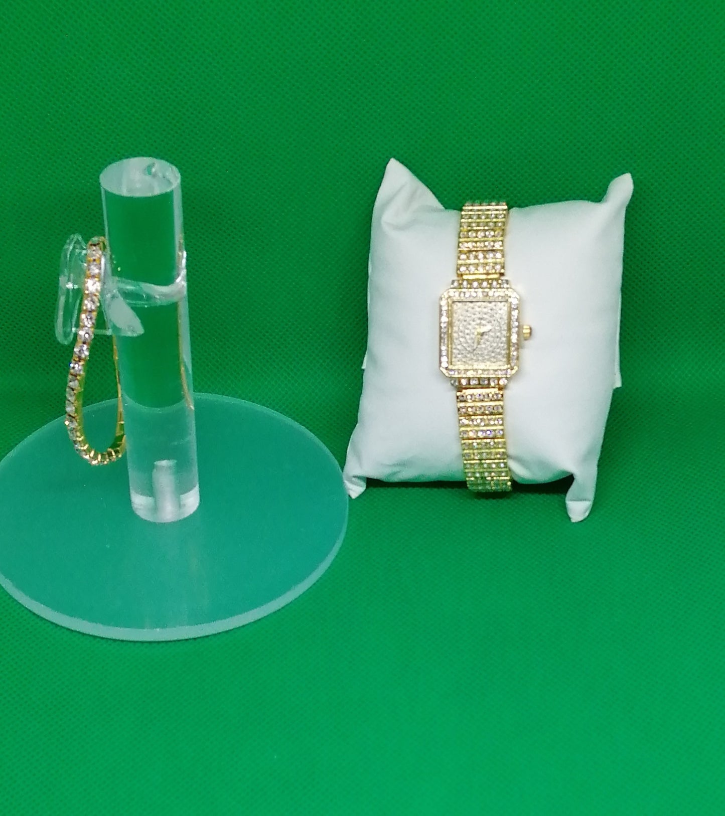 Montre Et Bracelet Diamant De Luxe