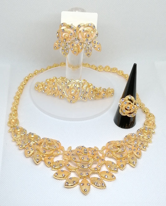 Parure Rose 24K